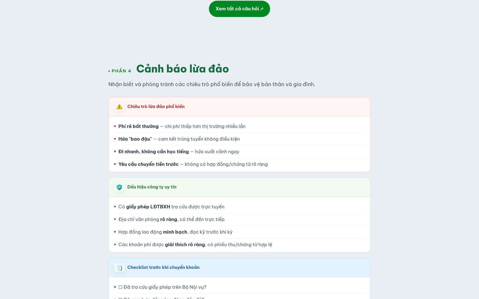 Dấu hiệu nhận biết và phòng tránh lừa đảo XKLĐ Đài Loan