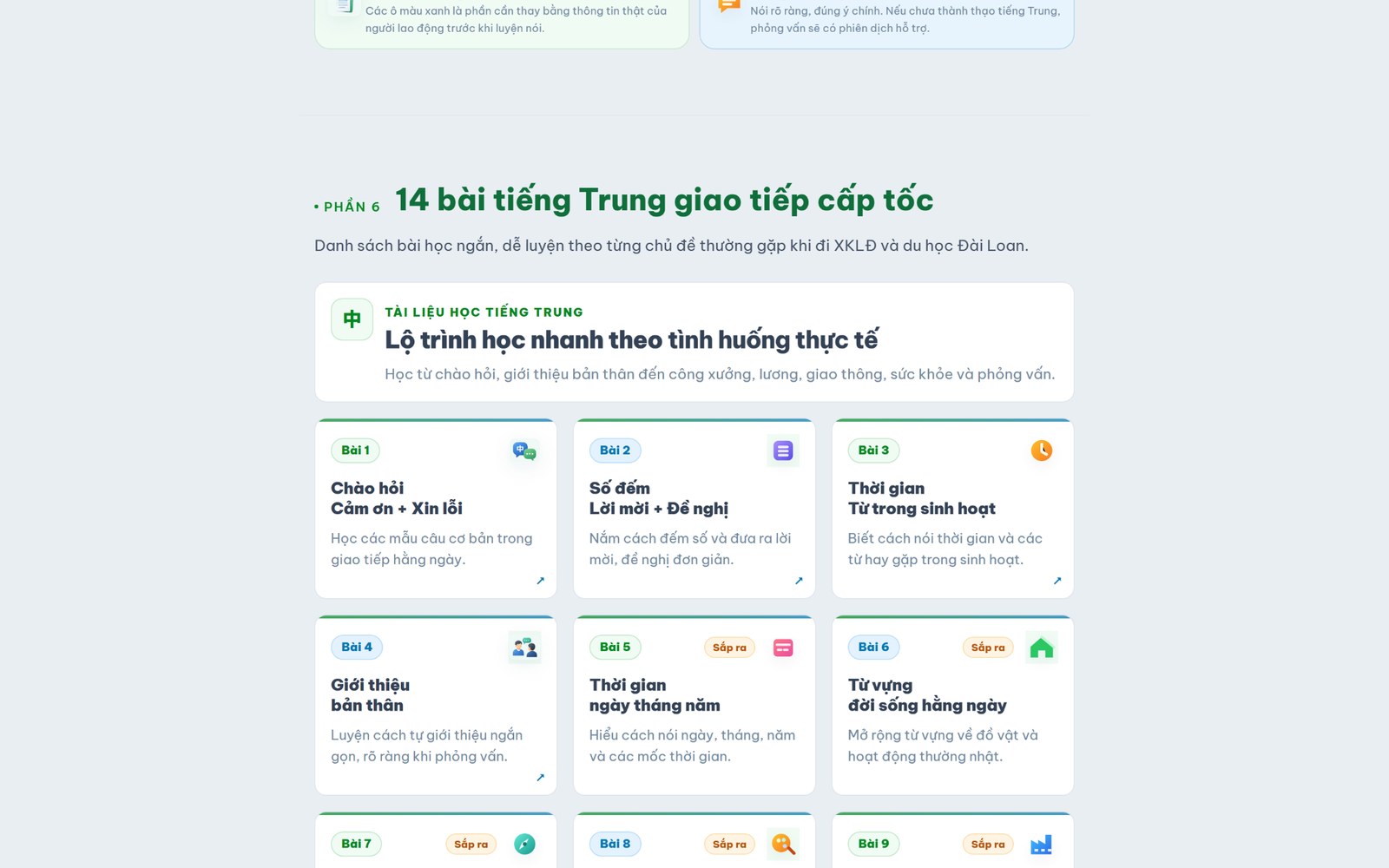 Lộ trình tiếng Trung giao tiếp cấp tốc dành cho người lao động