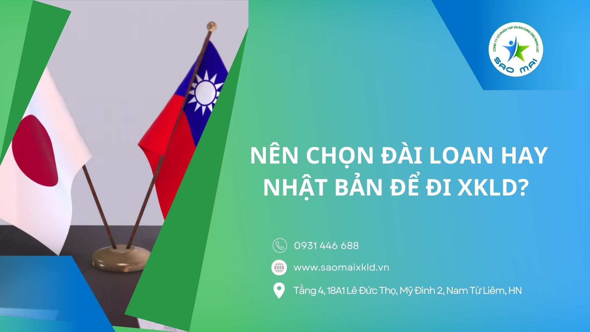 Nên chọn Đài Loan hay Nhật Bản để đi xuất khẩu lao động? So sánh XKLĐ Đài Loan và Nhật Bản