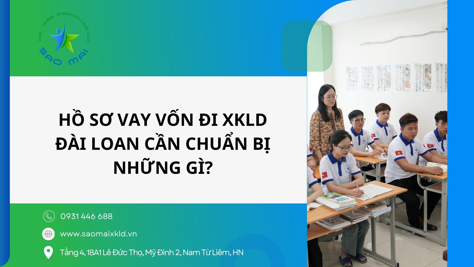 Hồ sơ vay vốn đi xuất khẩu lao động Đài Loan cần chuẩn bị những gì?