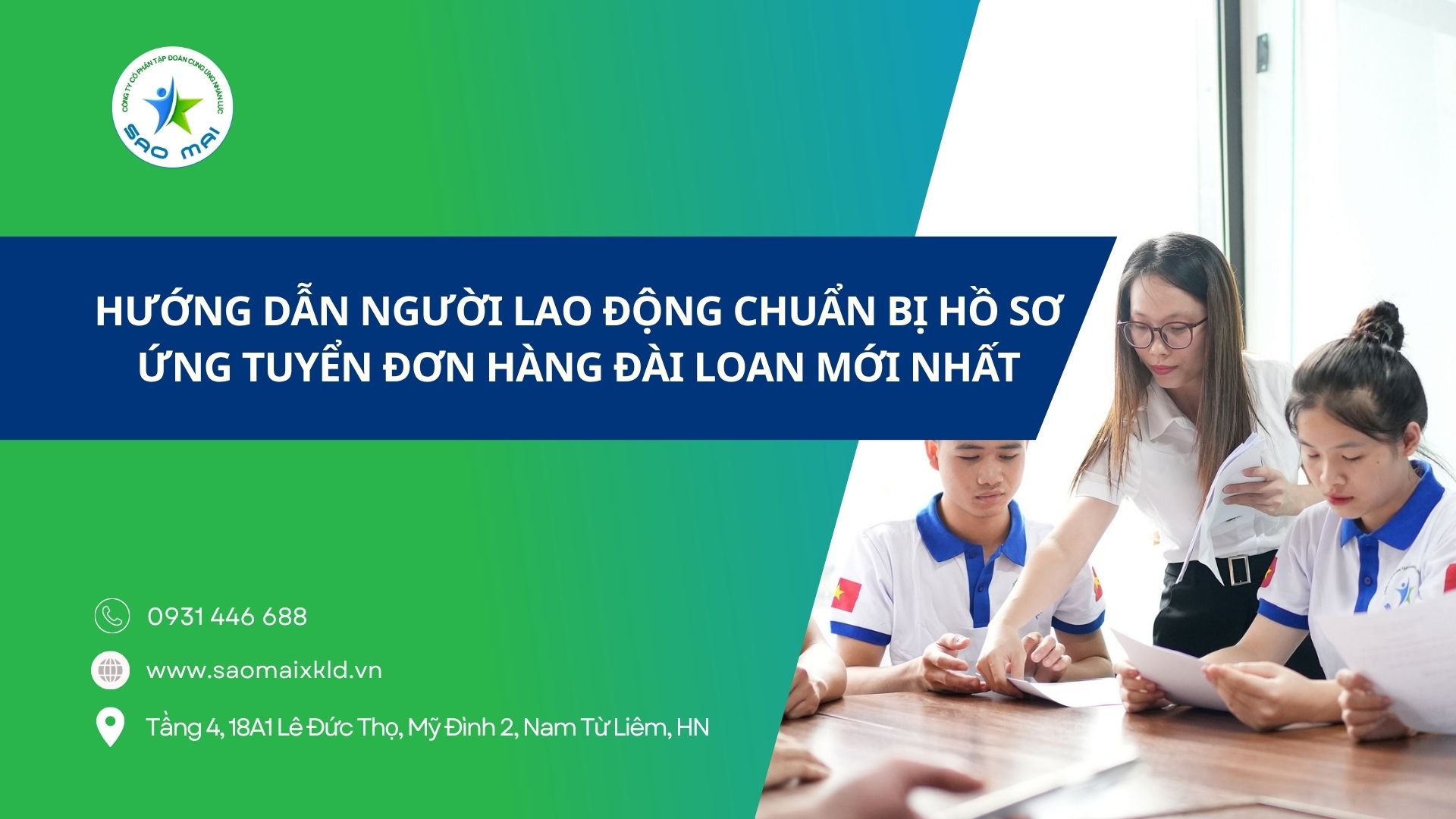 HƯỚNG DẪN NGƯỜI LAO ĐỘNG CHUẨN BỊ HỒ SƠ ỨNG TUYỂN ĐƠN HÀNG ĐÀI LOAN MỚI NHẤT 