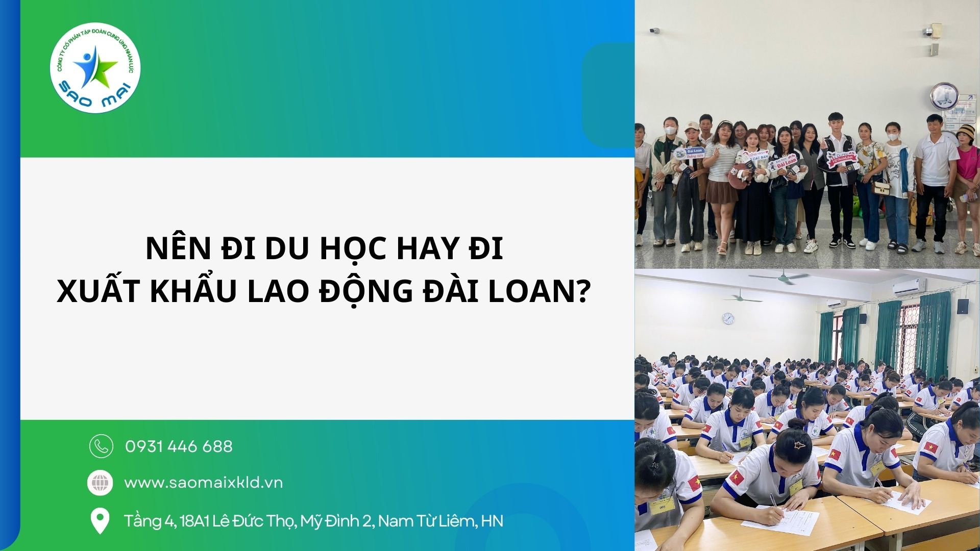 Nên đi du học hay xuất khẩu lao động Đài Loan? 