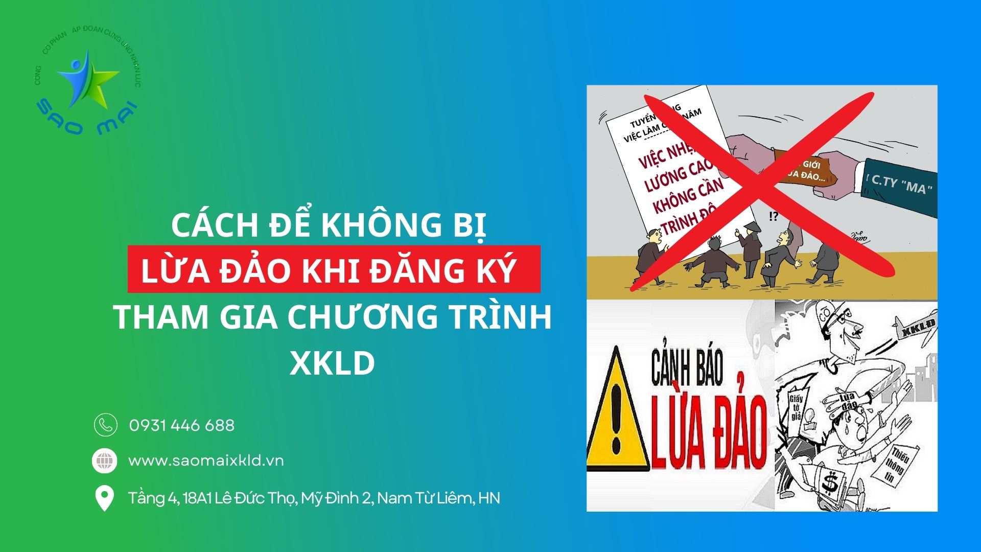 Cách để không bị lừa đảo khi đăng ký tham gia chương trình xuất khẩu lao động