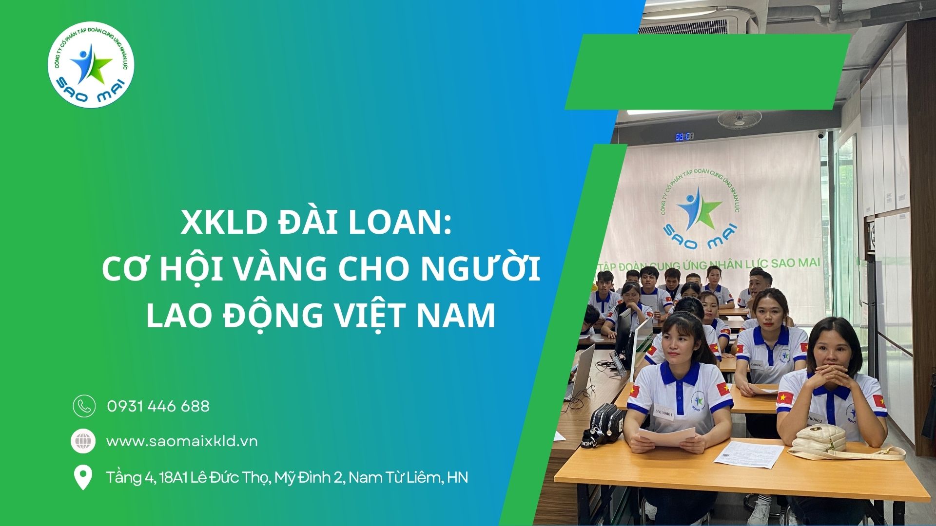 Xuất khẩu lao động Đài Loan: Cơ hội vàng cho người lao động Việt Nam