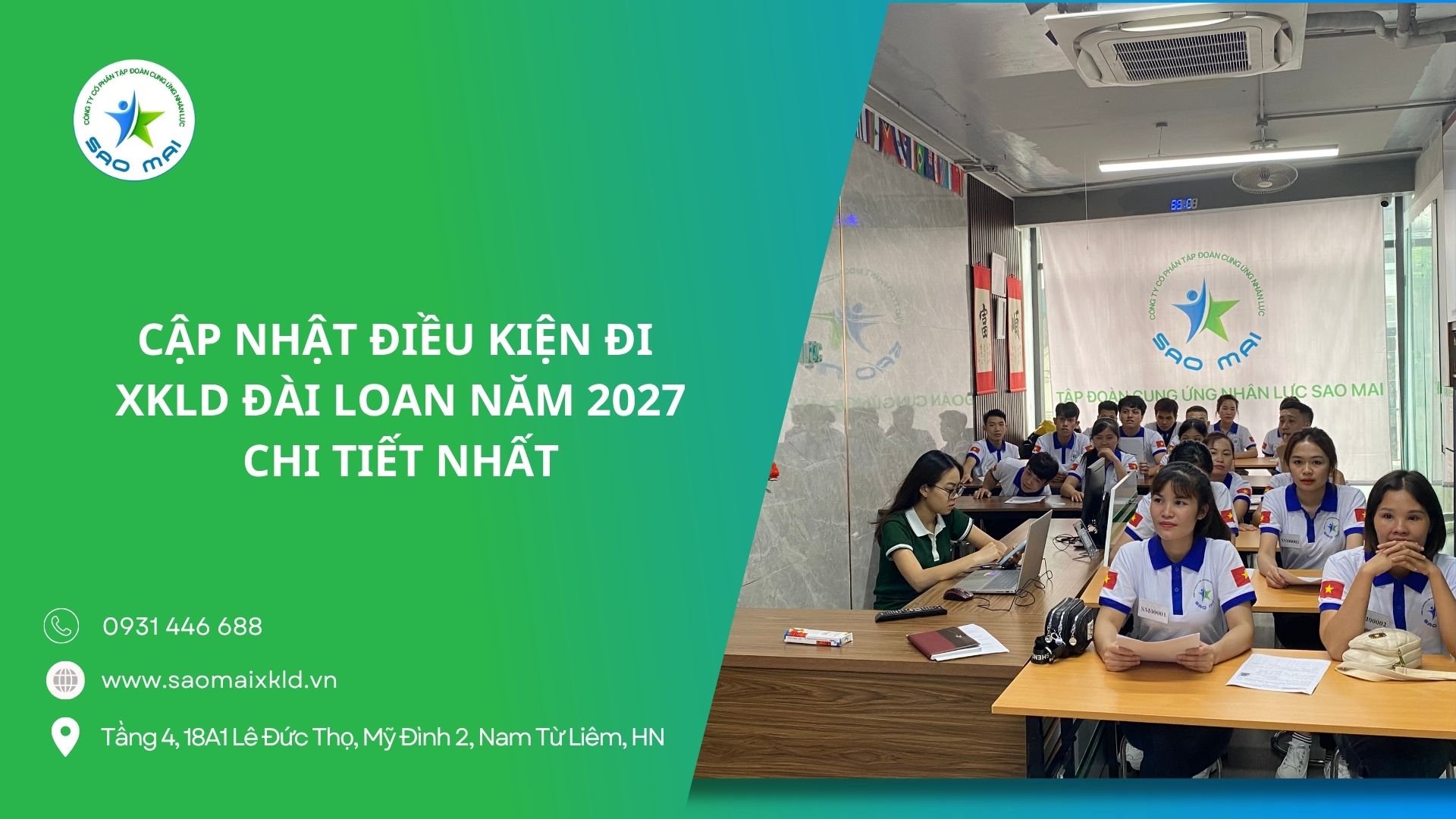 Cập nhật điều kiện đi xuất khẩu lao động Đài Loan năm 2027 chi tiết nhất