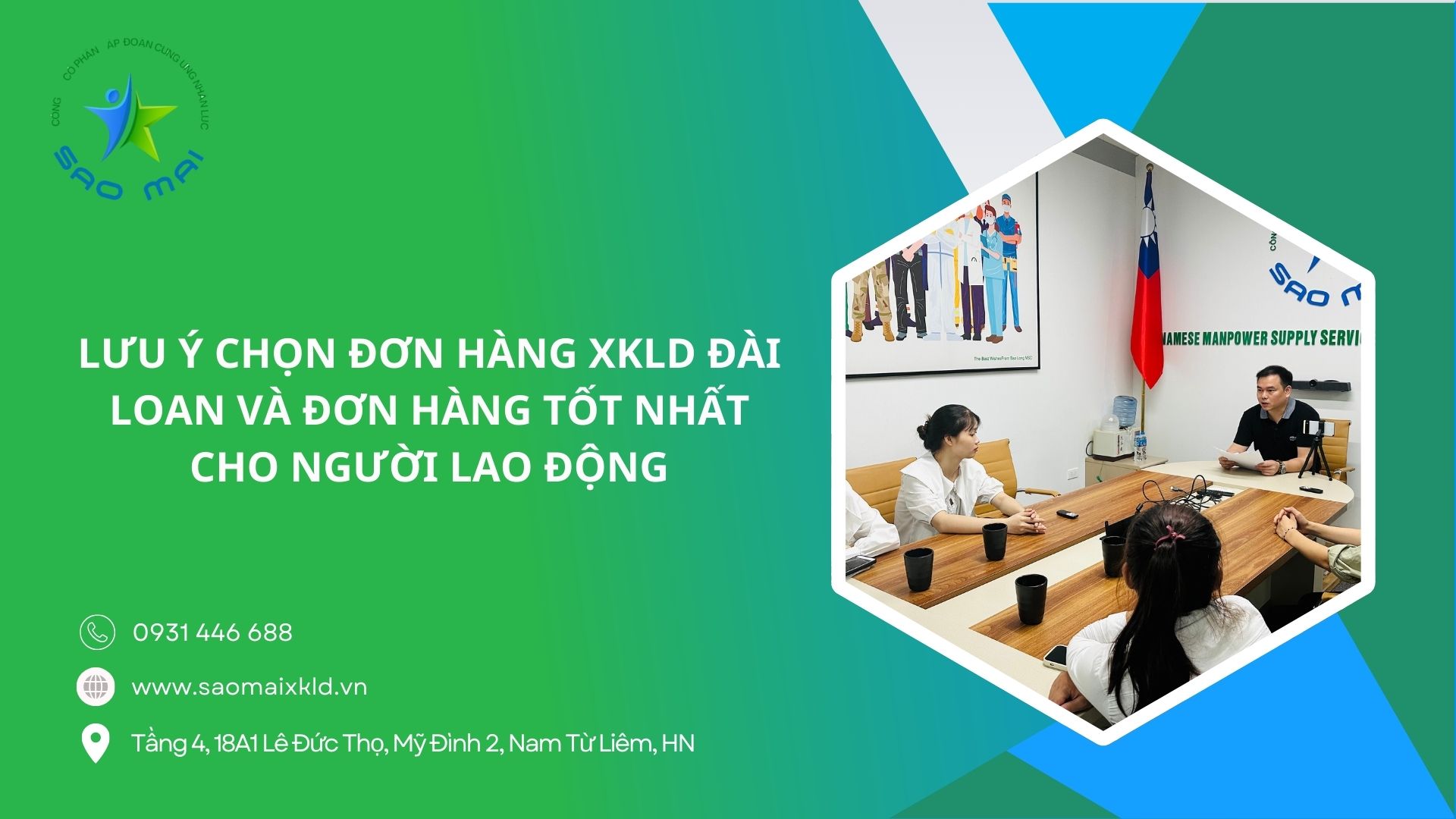 Lưu ý chọn đơn hàng xuất khẩu lao động Đài Loan và đơn hàng tốt cho nam và nữ