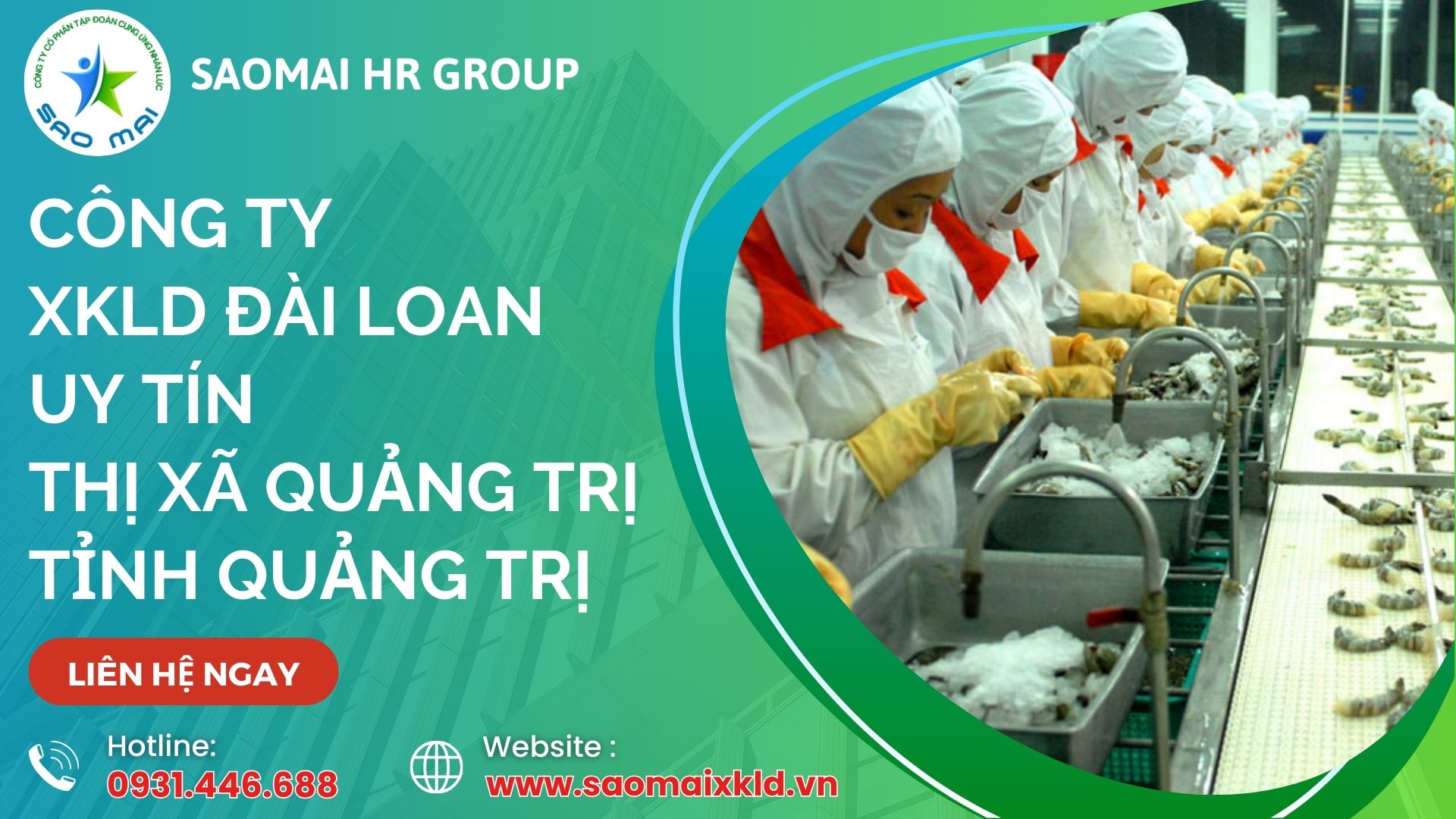   Công ty xuất khẩu lao động ĐÀI LOAN uy tín với chi phí thấp và bay nhanh tại thị xã QUẢNG TRỊ, tỉnh QUẢNG TRỊ   