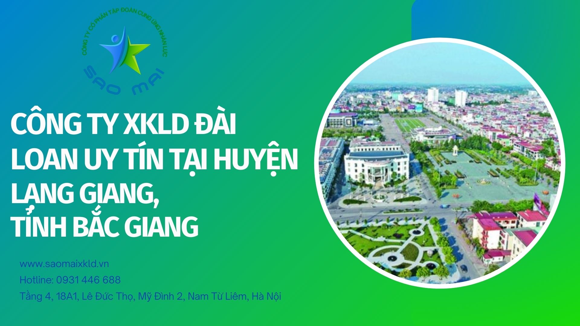 Công ty xuất khẩu lao động uy tín, chi phí thấp tại huyện LỤC NAM, tỉnh BẮC GIANG