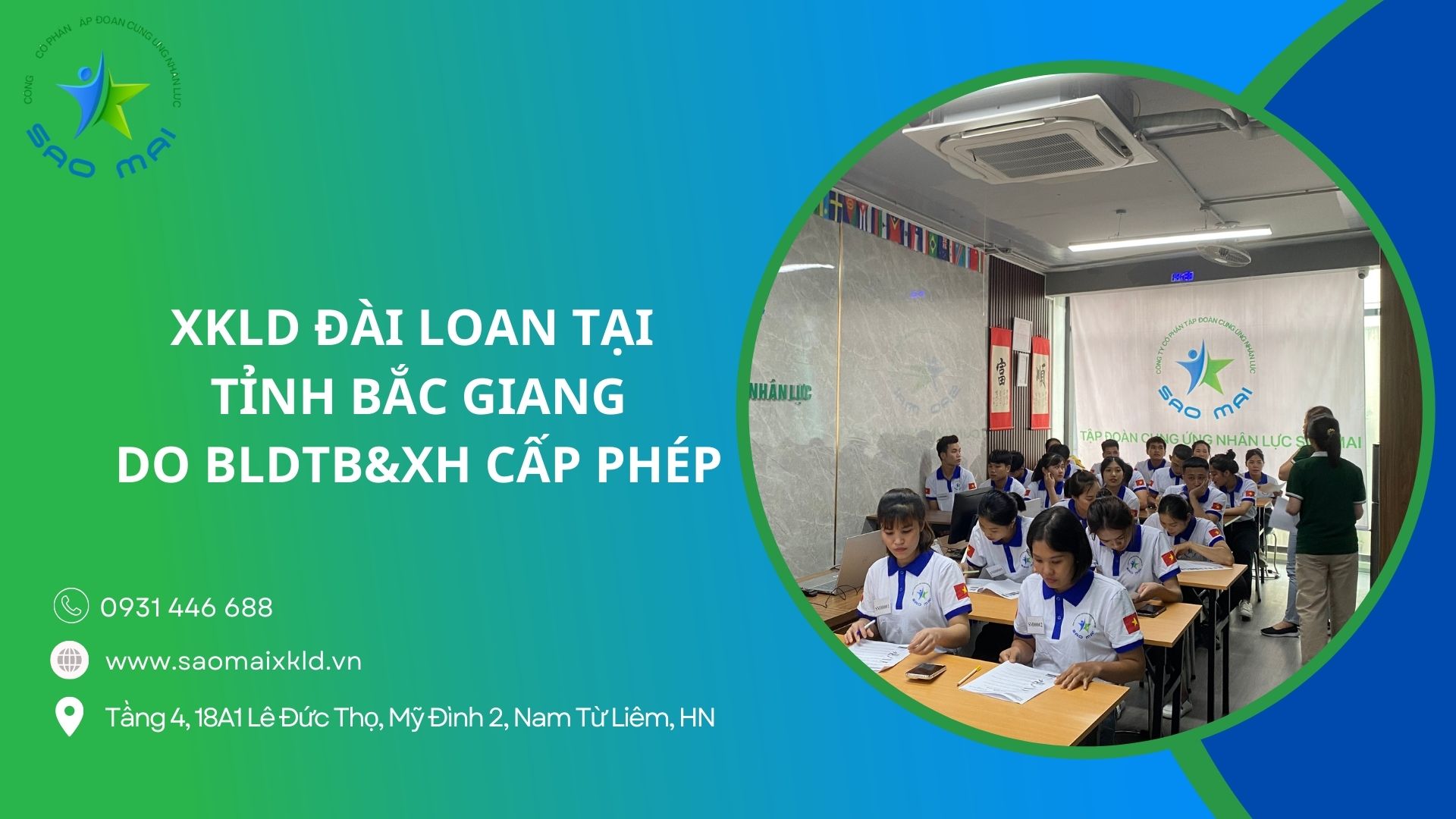 Công ty XKLĐ Đài Loan UY TÍN do BLDTB&XH cấp phép tại BẮC GIANG: Những điều cần biết