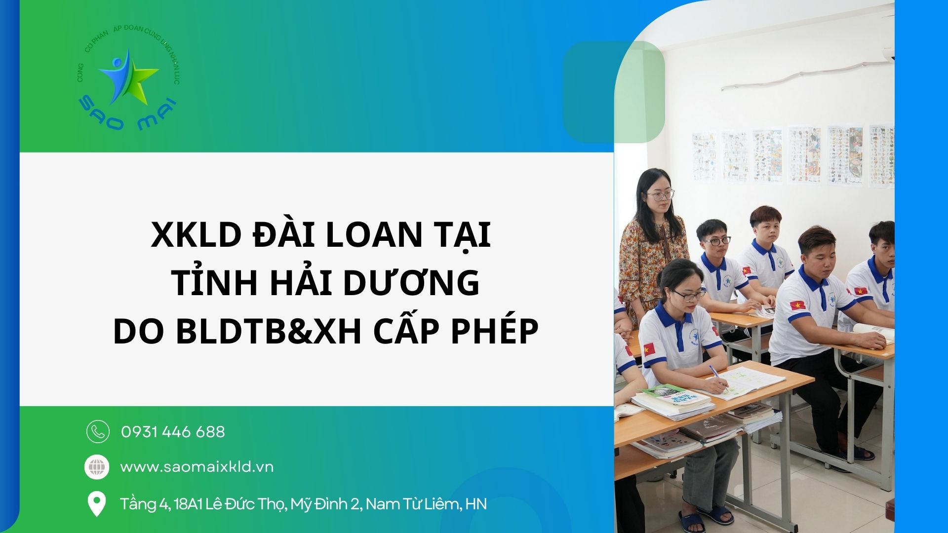 Công ty XKLĐ Đài Loan UY TÍN do BLDTB&XH cấp phép tại Hải Dương: Những điều cần biết