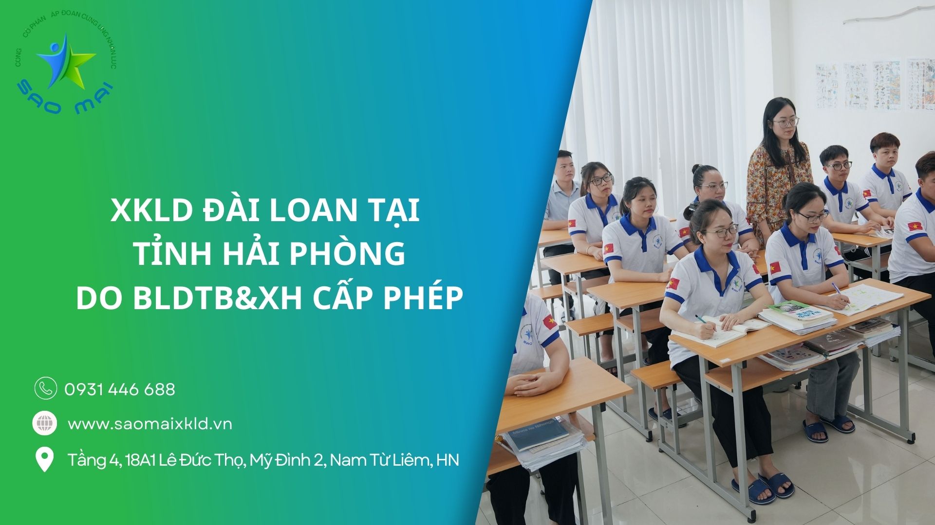 Công ty XKLĐ Đài Loan UY TÍN do BLDTB&XH cấp phép tại HẢI PHÒNG: Những điều cần biết