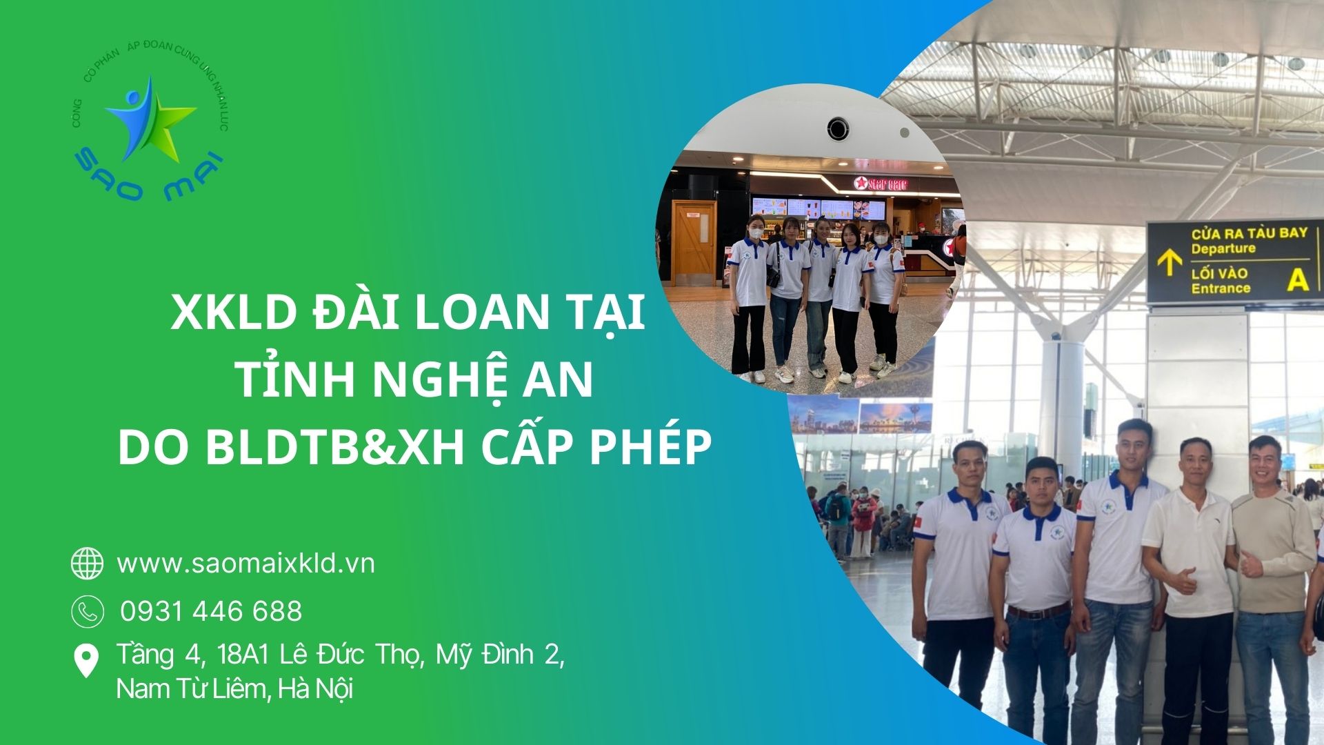 Công ty XKLĐ Đài Loan UY TÍN do BLDTB&XH cấp phép tại Nghệ An: Những điều cần biết