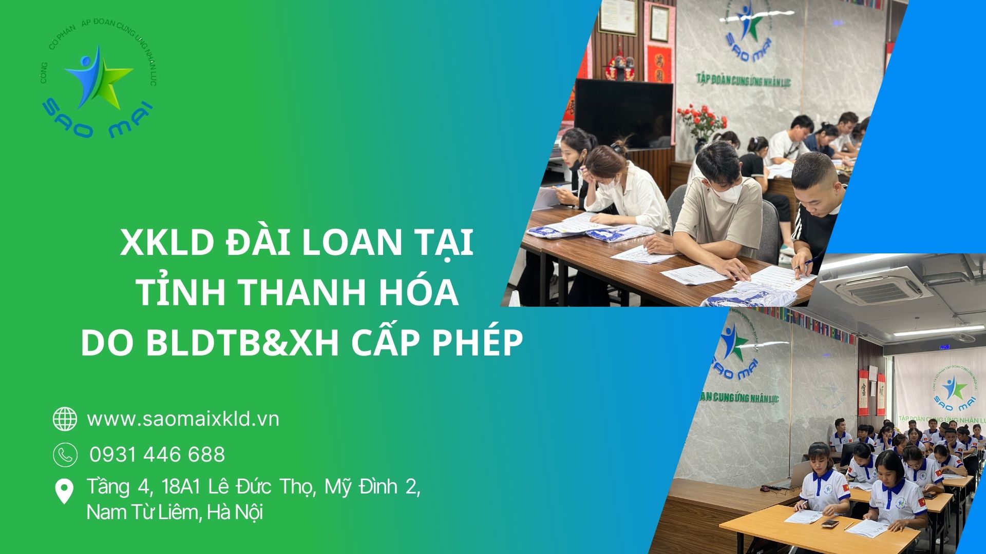 Công ty XKLĐ Đài Loan UY TÍN do BLDTB&XH cấp phép tại tỉnh Thanh Hóa: Những điều cần biết