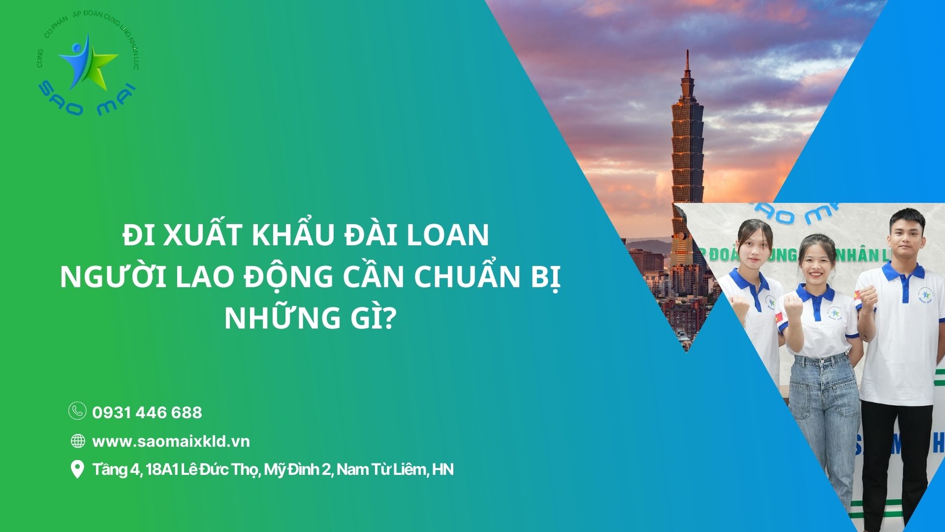 Xuất khẩu lao động Đài Loan cần chuẩn bị những gì?