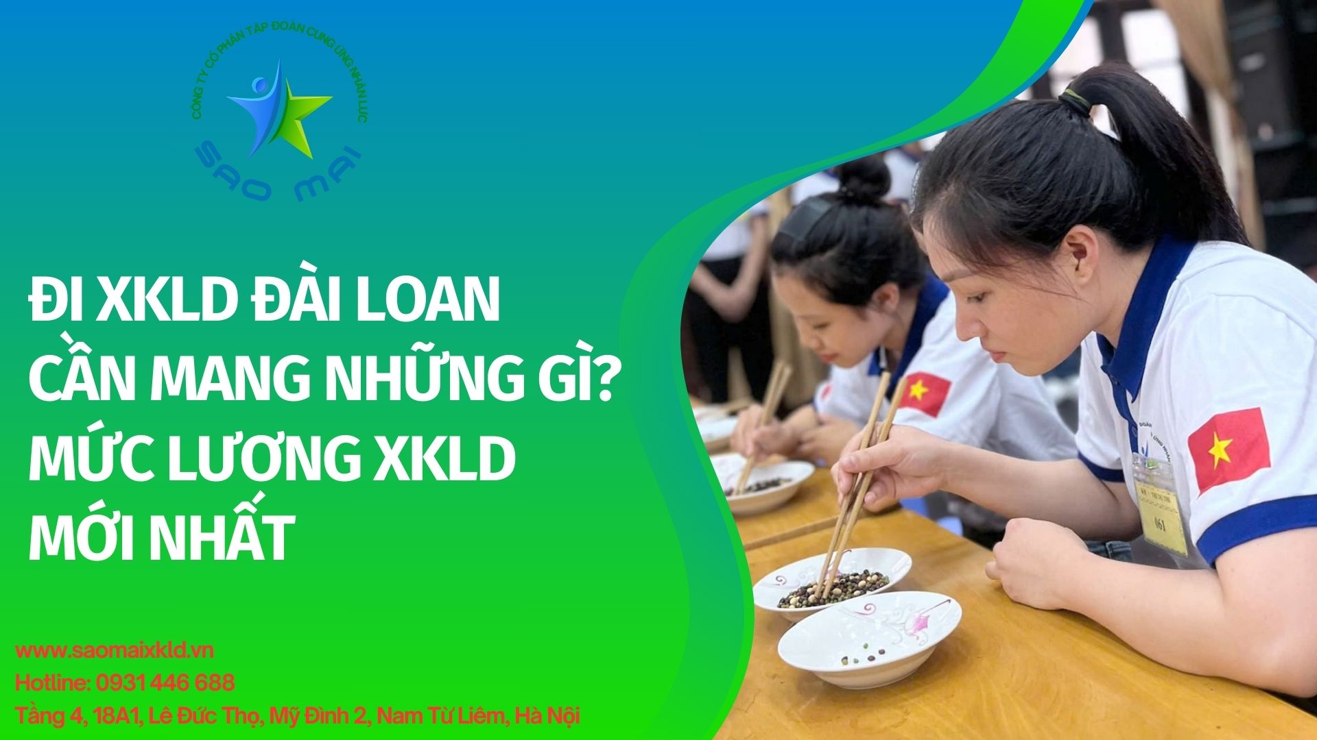 Đi XKLD Đài Loan cần mang những gì? Mức lương XKLD Đài Loan mới nhất