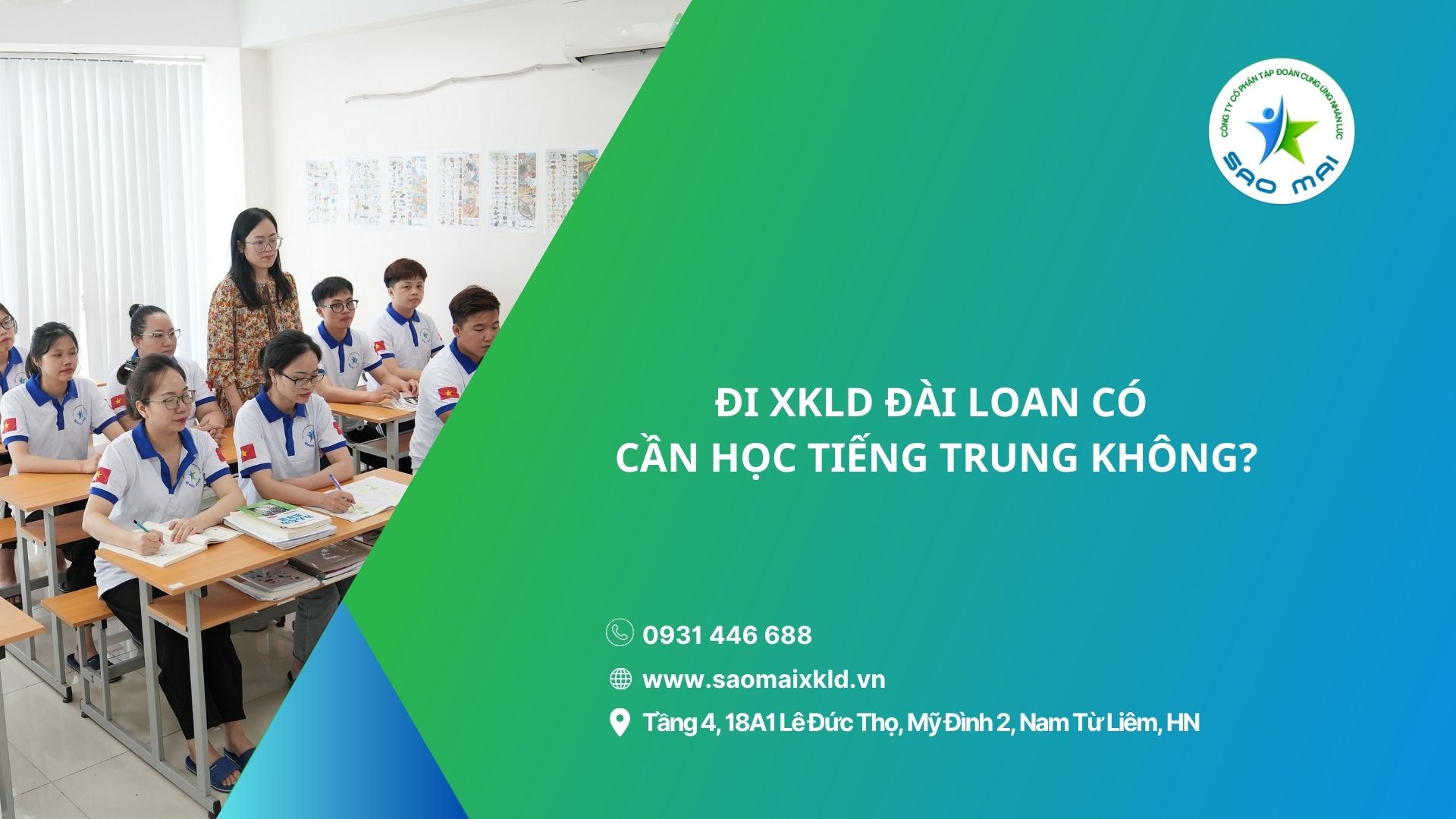 Đi xuất khẩu lao động Đài Loan có cần học tiếng Trung không?