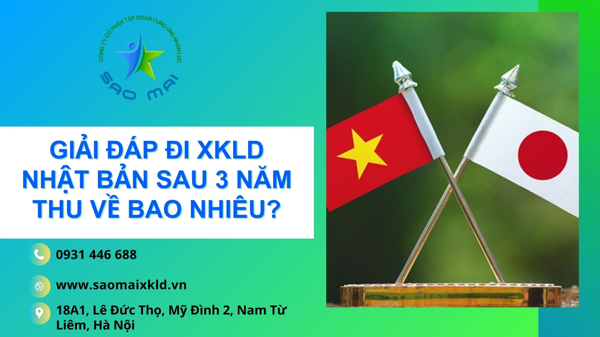 GIẢI ĐÁP: ĐI XKLD NHẬT BÀN SAU 3 NĂM THU VỀ BAO NHIÊU TIỀN? Bí quyết phỏng vấn đi XKLD Nhật Bản dành cho người lao động