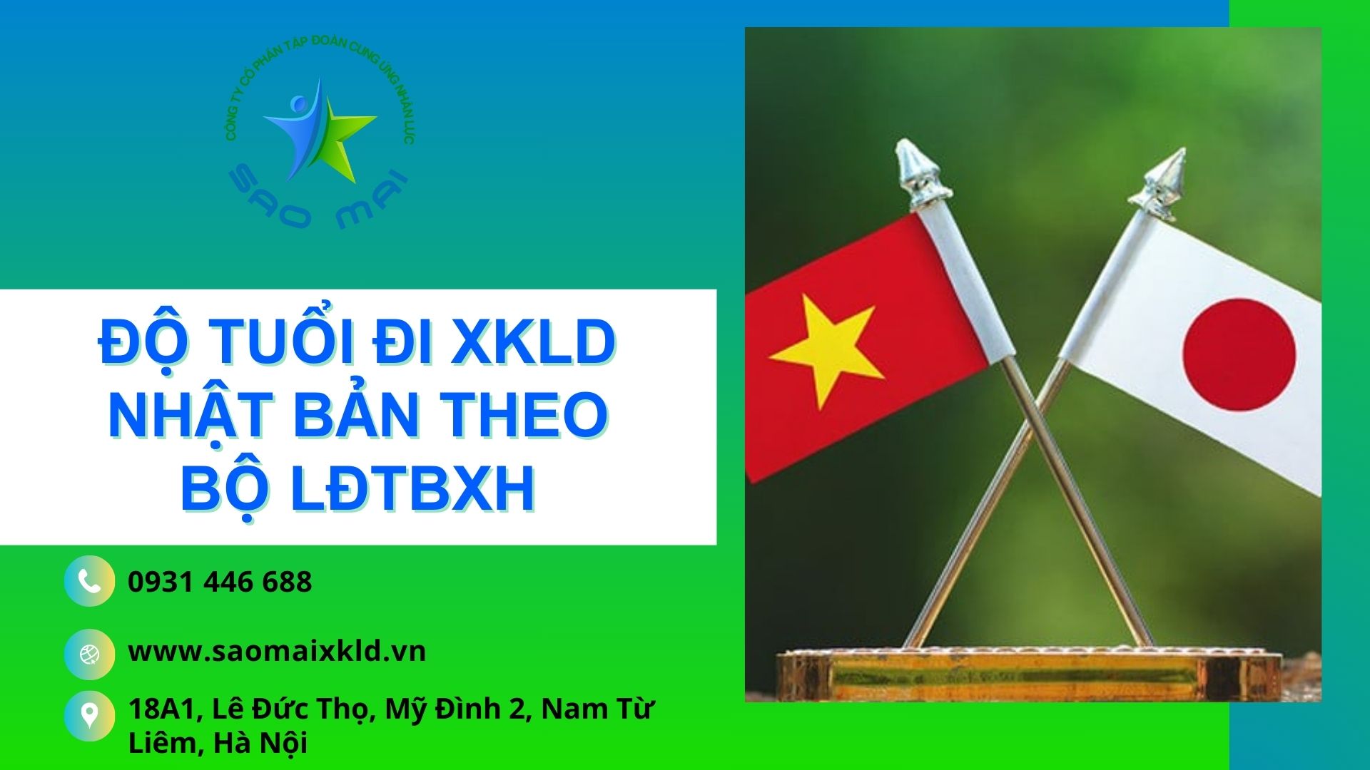 ĐỘ TUỔI đi xuất khẩu lao động Nhật Bản theo Bộ Lao động Thương binh Xã hội - Lưu ý khi chọn NGÀNH NGHỀ phù hợp theo độ tuổi 