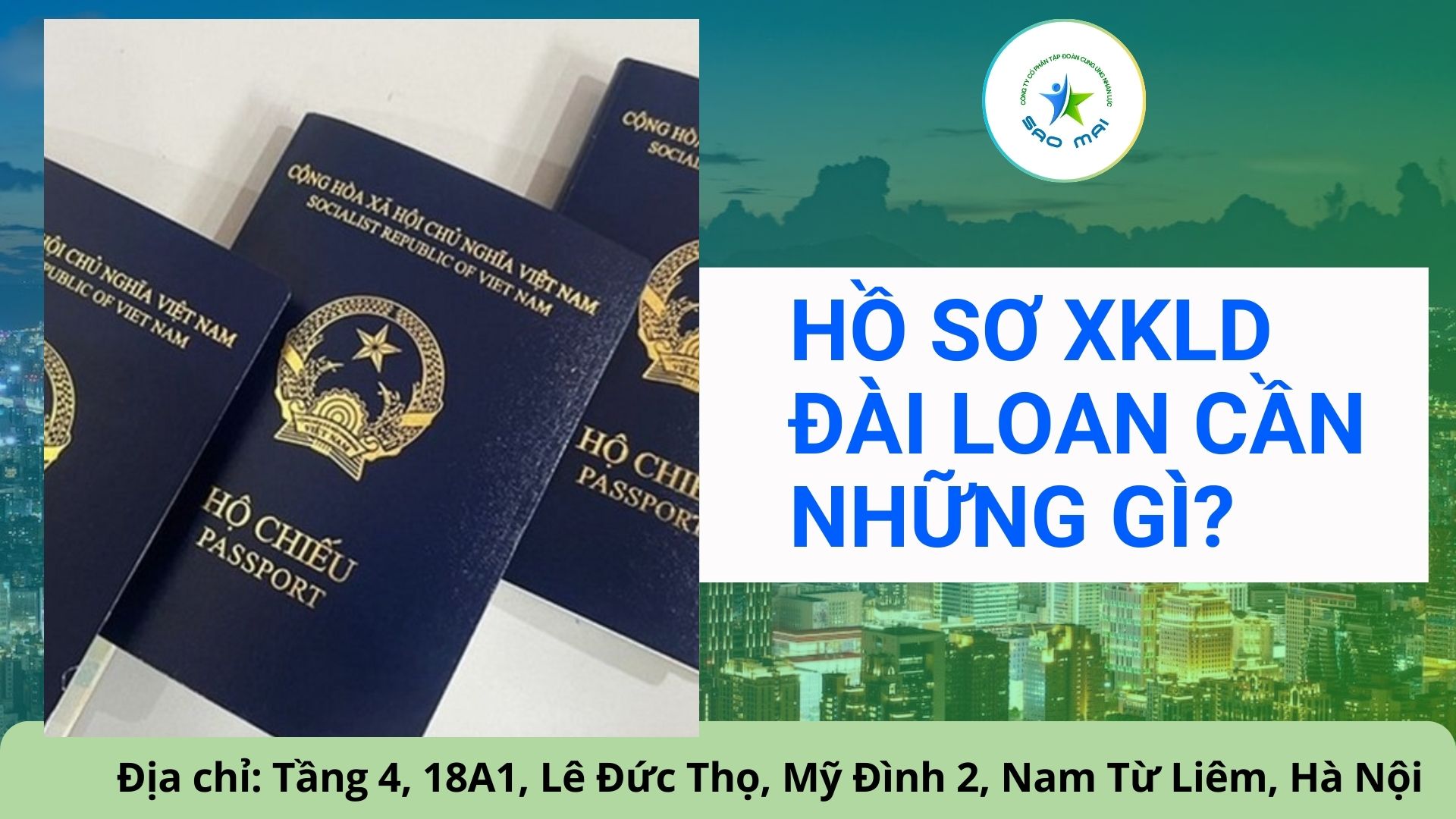 Hồ sơ xuất khẩu lao động Đài Loan cần làm những gì? Giải đáp chi tiết về thủ tục XKLD Đài Loan