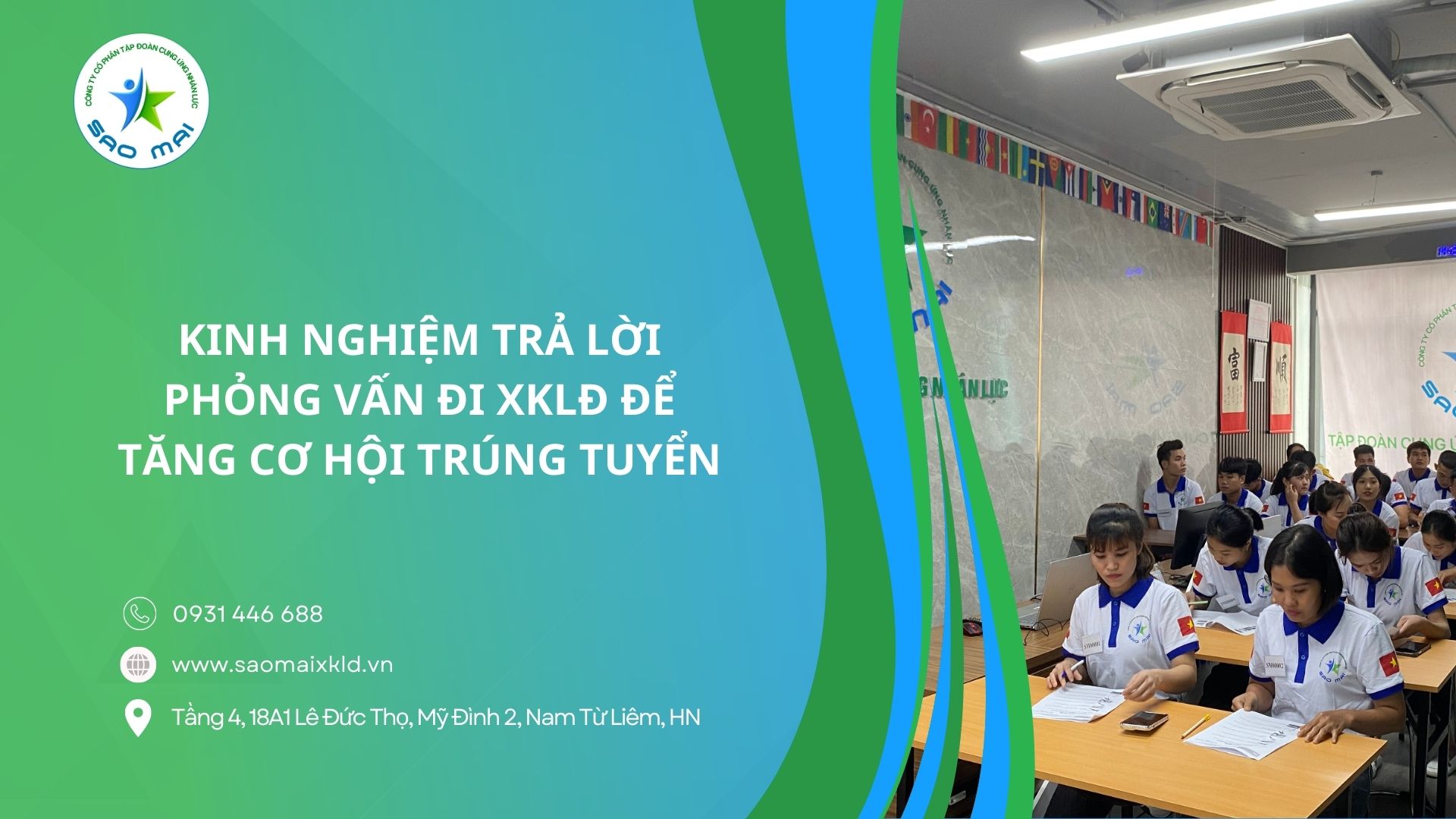 Kinh nghiệm trả lời phỏng vấn đi XKLĐ Đài Loan để tăng cơ hội trúng tuyển