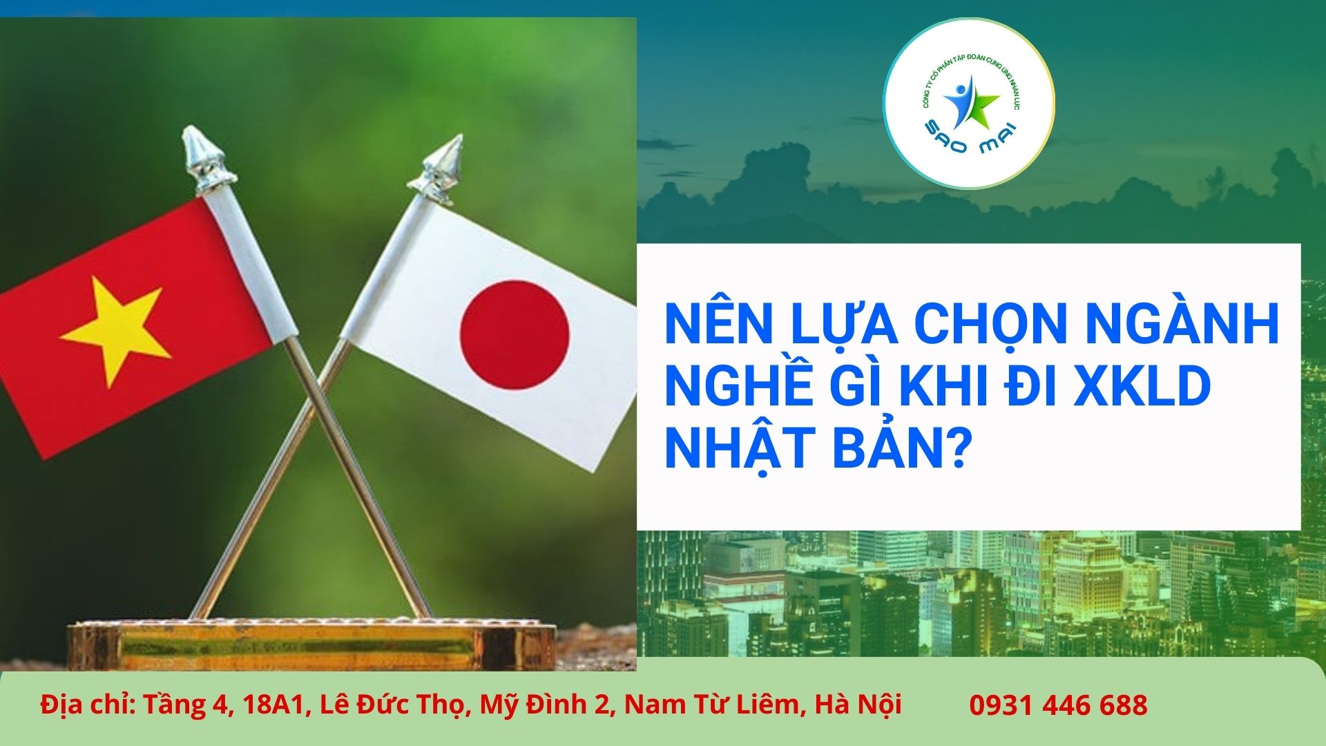 Nên lựa chọn NGÀNH NGHỀ gì khi đi XKLD Nhật Bản? Top các ngành nghề HOT nhất thị trường Nhật Bản năm 2025