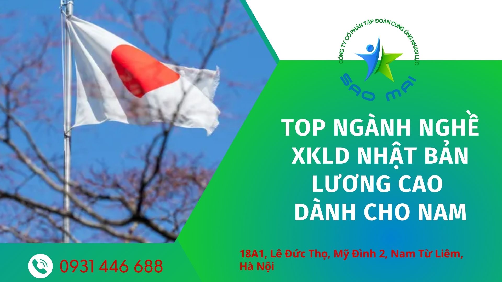 TOP các ngành nghề LƯƠNG CAO dành cho NAM khi đi XKLD NHẬT BẢN