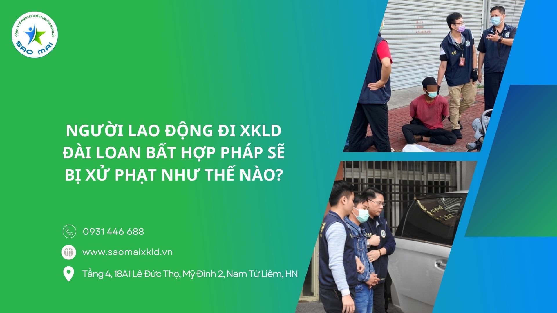 Người lao động đi xuất khẩu lao động Đài Loan bất hợp pháp sẽ bị xử phạt như thế nào?