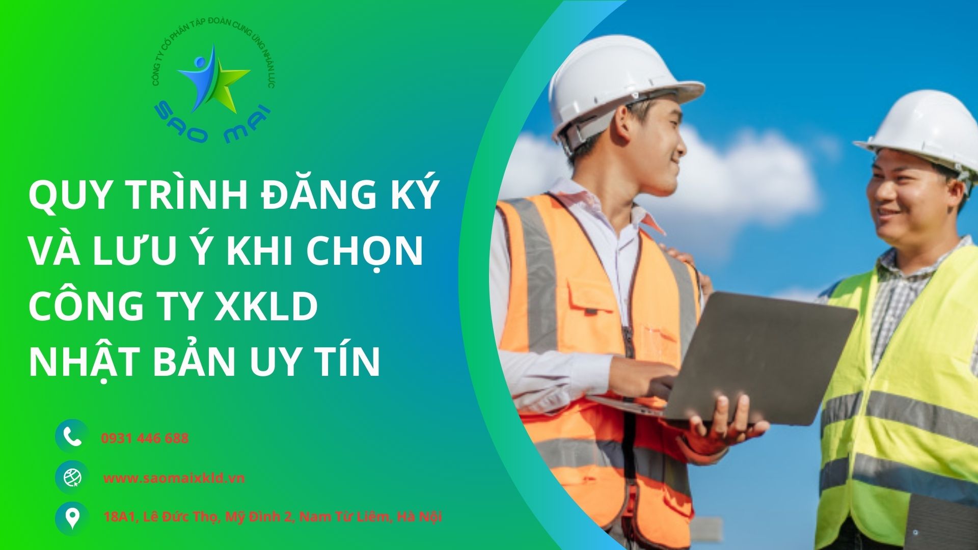 XKLD NHẬT BẢN - Hướng dẫn quy trình đăng ký và những LƯU Ý khi chọn công ty XKLD Nhật Bản uy tín 