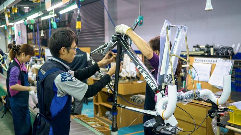 XKLĐ ĐÀI LOAN đơn hàng cơ khí của nhà máy NGỌC TIỆP chuyên sản xuất chế tạo xe đạp