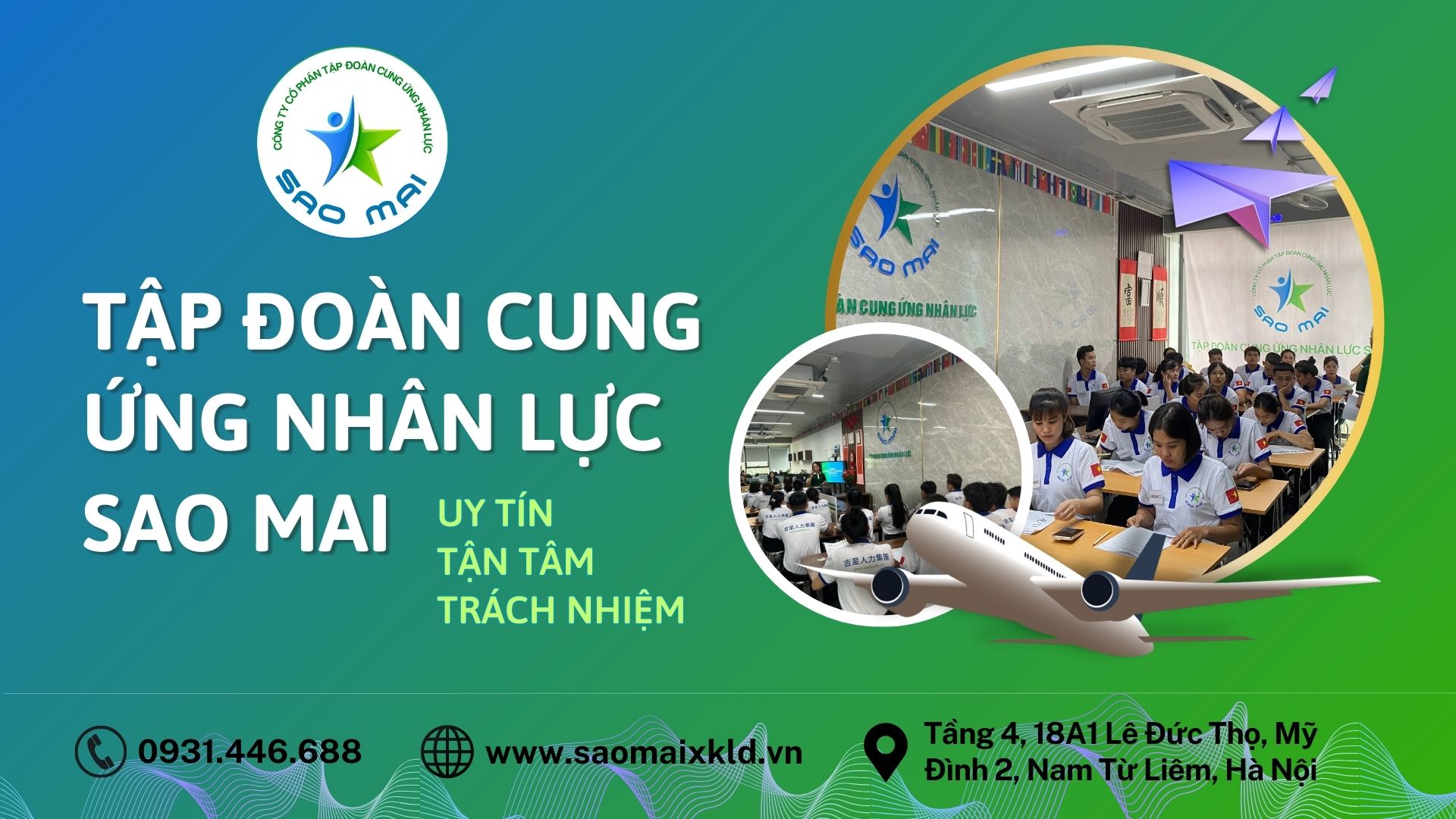 Giới thiệu Tập đoàn Cung Ứng Nhân Lực Sao Mai chi tiết nhất