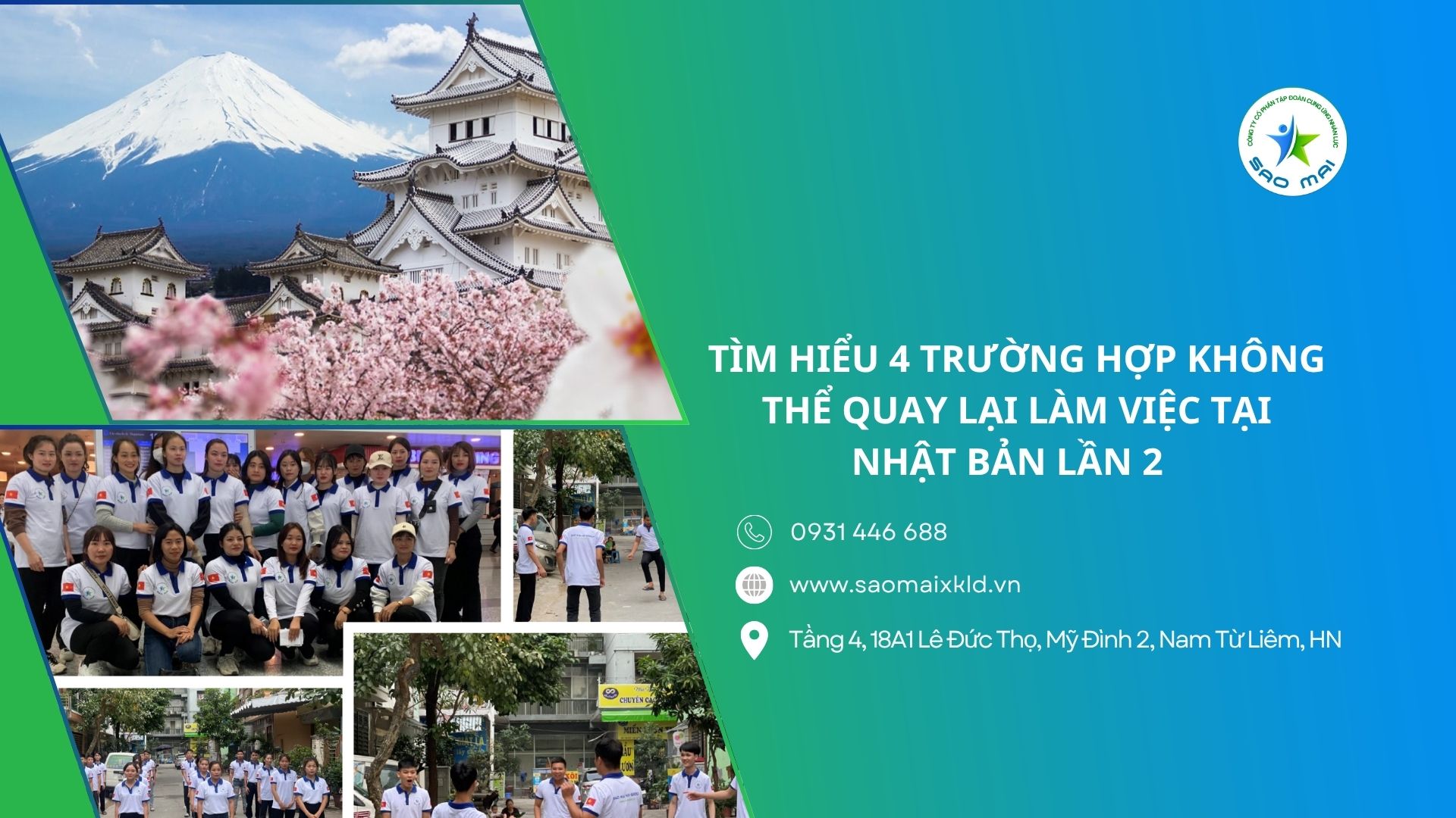 Tìm hiểu 4 trường hợp không thể quay lại làm việc tại Nhật Bản lần 2  