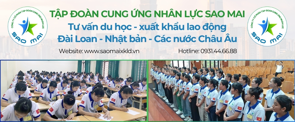 XUẤT KHẨU LAO ĐỘNG SAO MAI